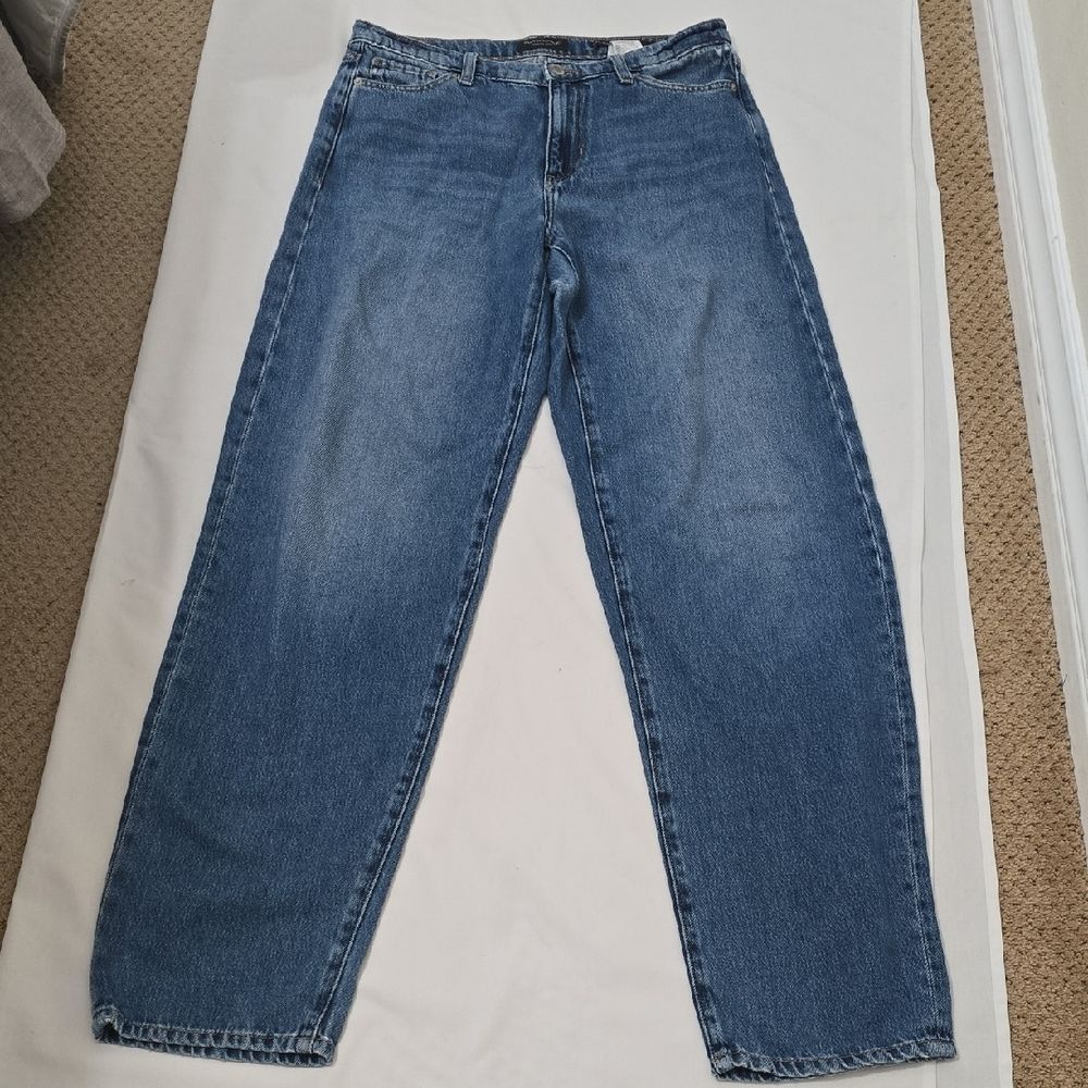 Banana Republic High Rise Barrel Fit Jeans 27L